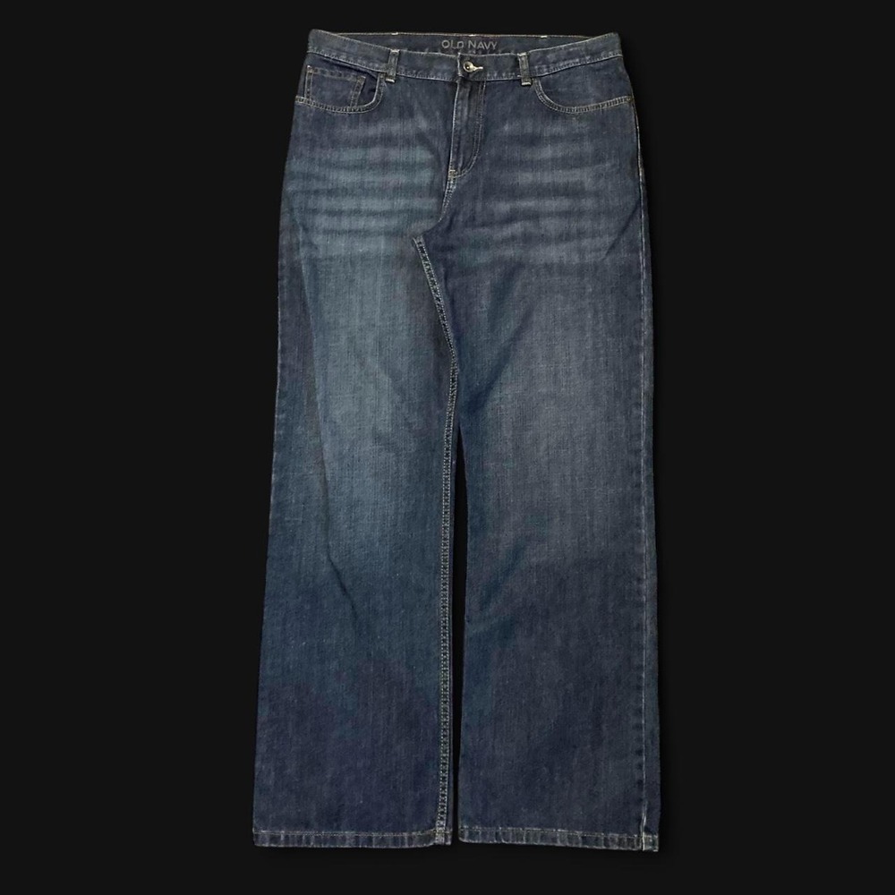 Old Navy Loose dark blue baggy jeans vintage 00s skater Men's 36/34